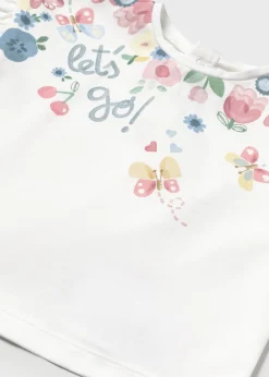 Online Camiseta estampado posicionado bebé Bodies Y Camisetas
