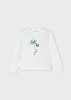 Discount Camiseta flores niña Camisetas Y Polos