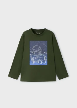Discount Camiseta gráfica fosforecente niño Camisetas