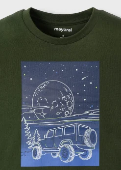 Discount Camiseta gráfica fosforecente niño Camisetas