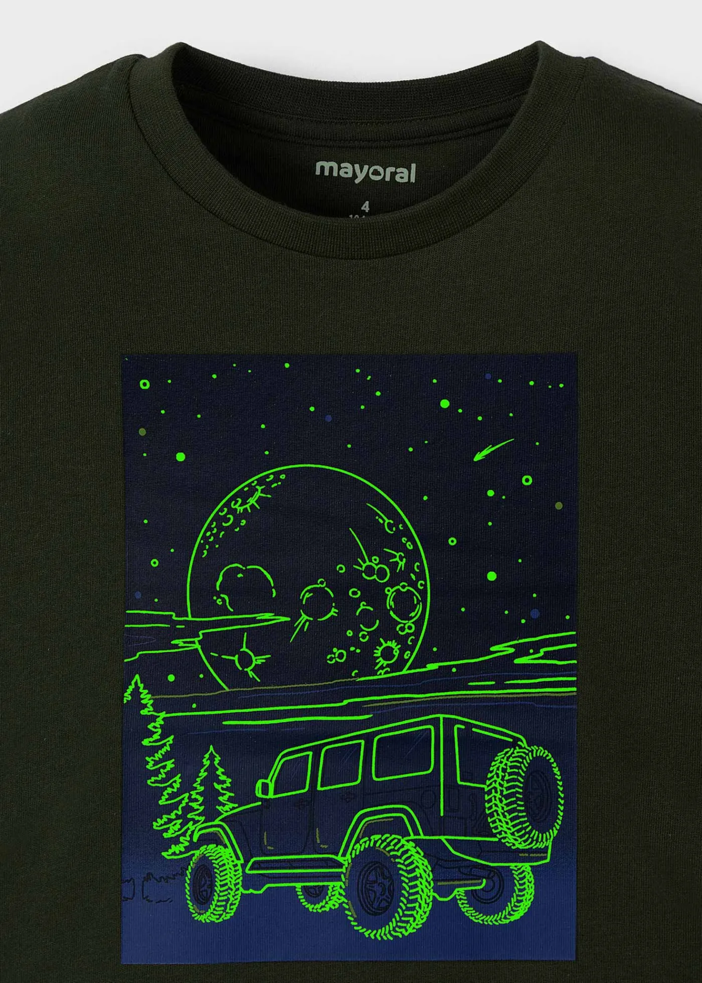 Discount Camiseta gráfica fosforecente niño Camisetas