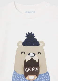 Cheap Camiseta interactiva oso bebé Bodies Y Camisetas