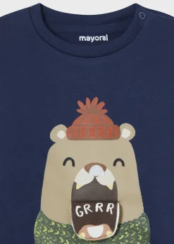 New Camiseta interactiva oso bebé Bodies Y Camisetas