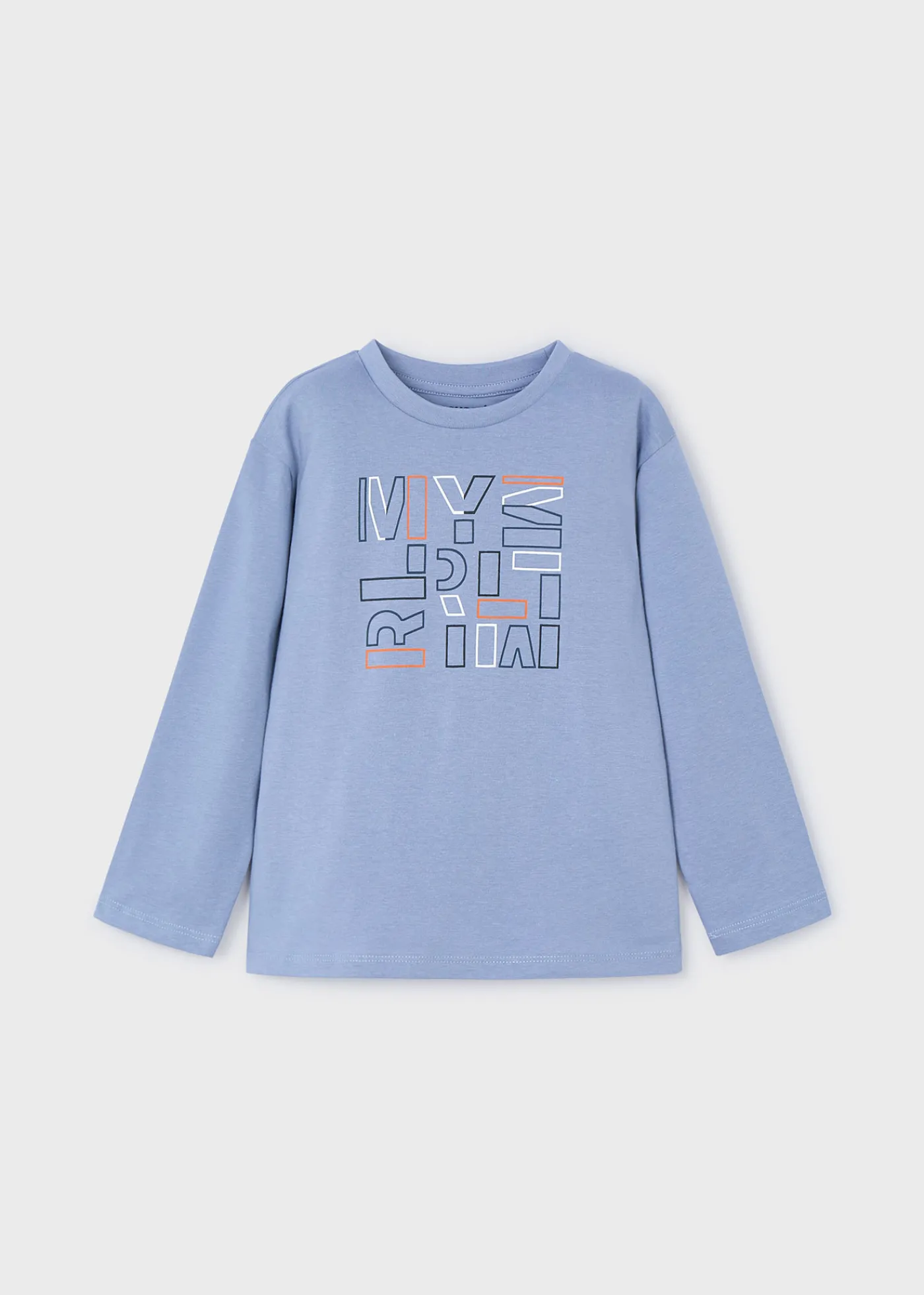 Shop Camiseta letras básica niño Camisetas