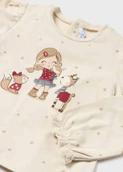 Cheap Camiseta lunares estampada bebé Bodies Y Camisetas