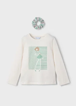 Best Camiseta manga larga con coletero niña Camisetas Y Polos