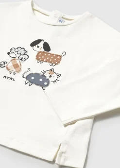 Sale Camiseta manga larga perritos bebé Bodies Y Camisetas