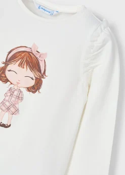 Online Camiseta muñeca niña Camisetas Y Polos