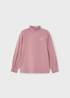 Cheap Camiseta semicisne básica niña Camisetas Y Polos