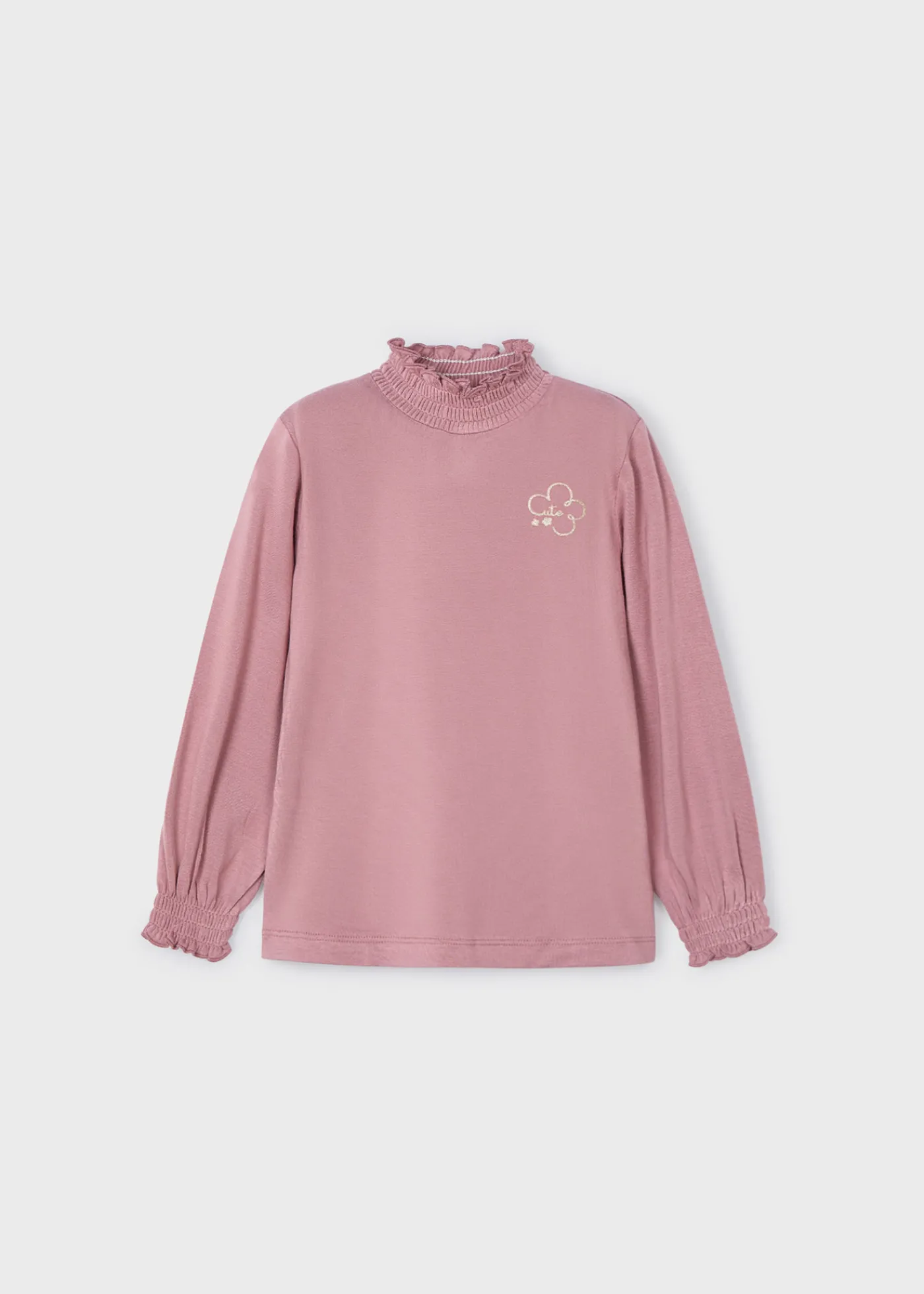Cheap Camiseta semicisne básica niña Camisetas Y Polos