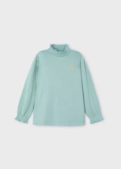 Best Sale Camiseta semicisne básica niña Camisetas Y Polos