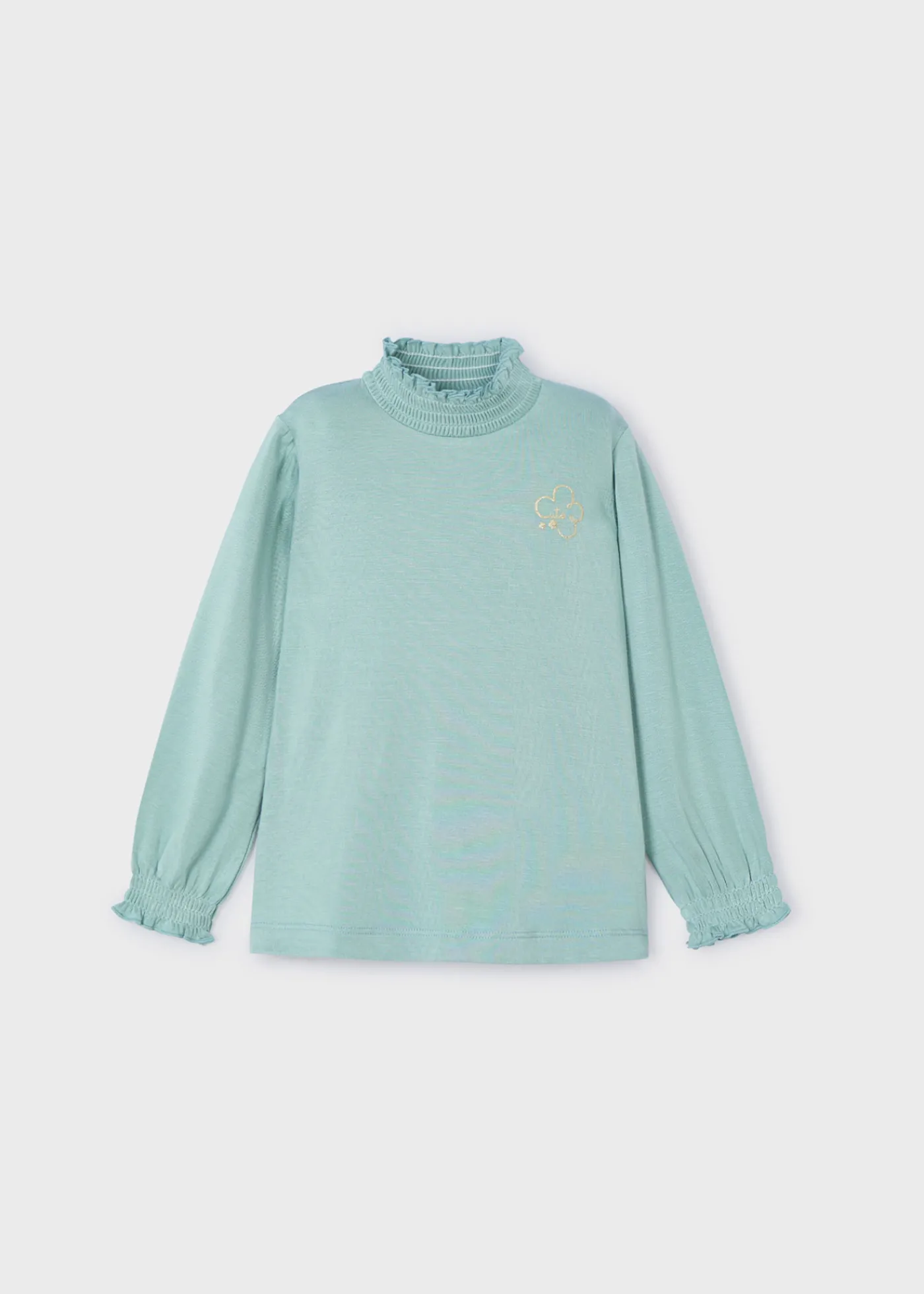 Best Sale Camiseta semicisne básica niña Camisetas Y Polos