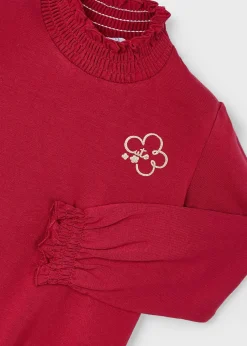 Shop Camiseta semicisne básica niña Camisetas Y Polos