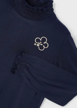 Clearance Camiseta semicisne básica niña Camisetas Y Polos