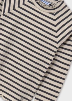 Outlet Camiseta semicisne canalé chica Camisetas Y Polos