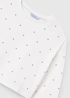 Fashion Camiseta tachuelas chica Camisetas Y Polos
