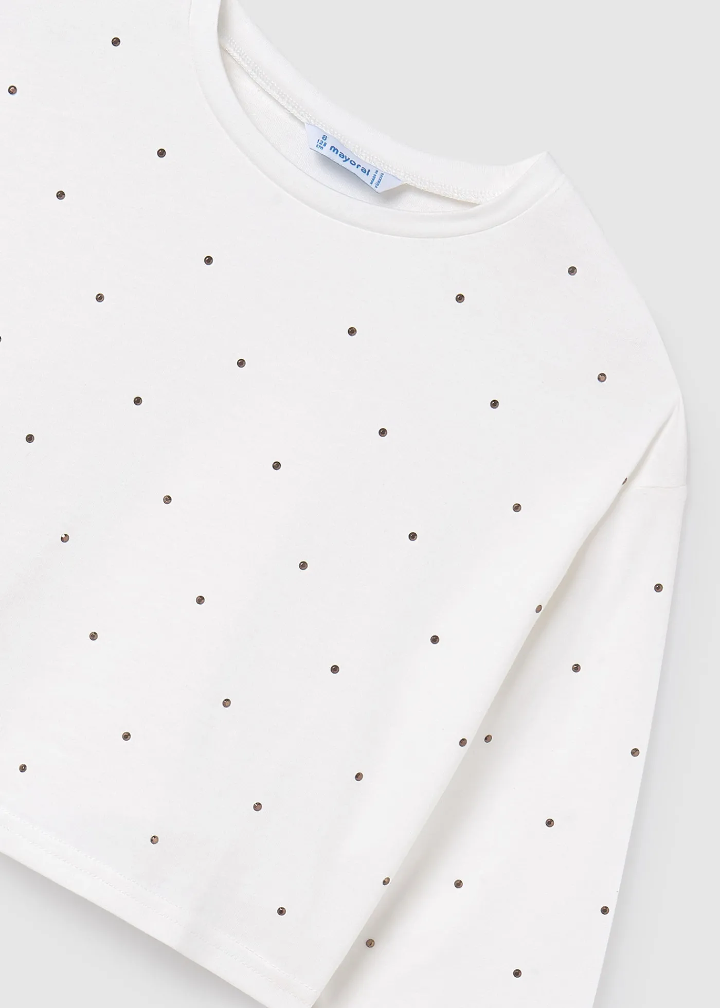 Fashion Camiseta tachuelas chica Camisetas Y Polos
