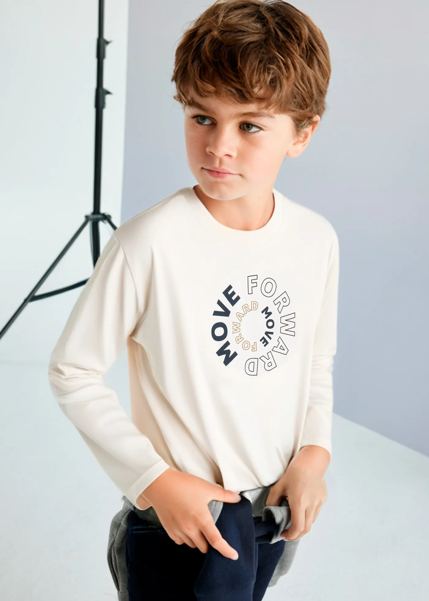 Flash Sale Camiseta texto básica chico Camisetas