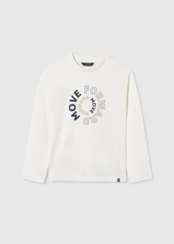 Flash Sale Camiseta texto básica chico Camisetas
