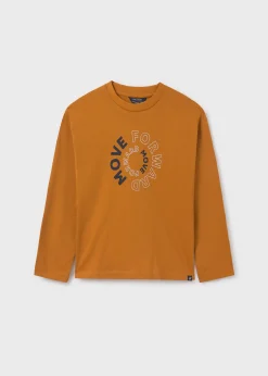 Clearance Camiseta texto básica chico Camisetas