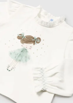 Hot Camiseta vestir aplique tul bebé Bodies Y Camisetas