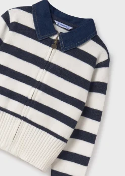 Best Canguro tricot rayas chica Rebecas Y Chaquetas De Punto