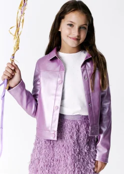 Hot Cazadora polipiel niña Abrigos Y Chaquetas