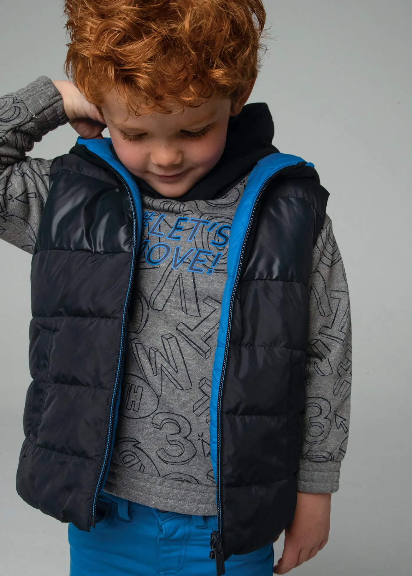Hot Chaleco acolchado reversible niño Abrigos Y Chaquetas