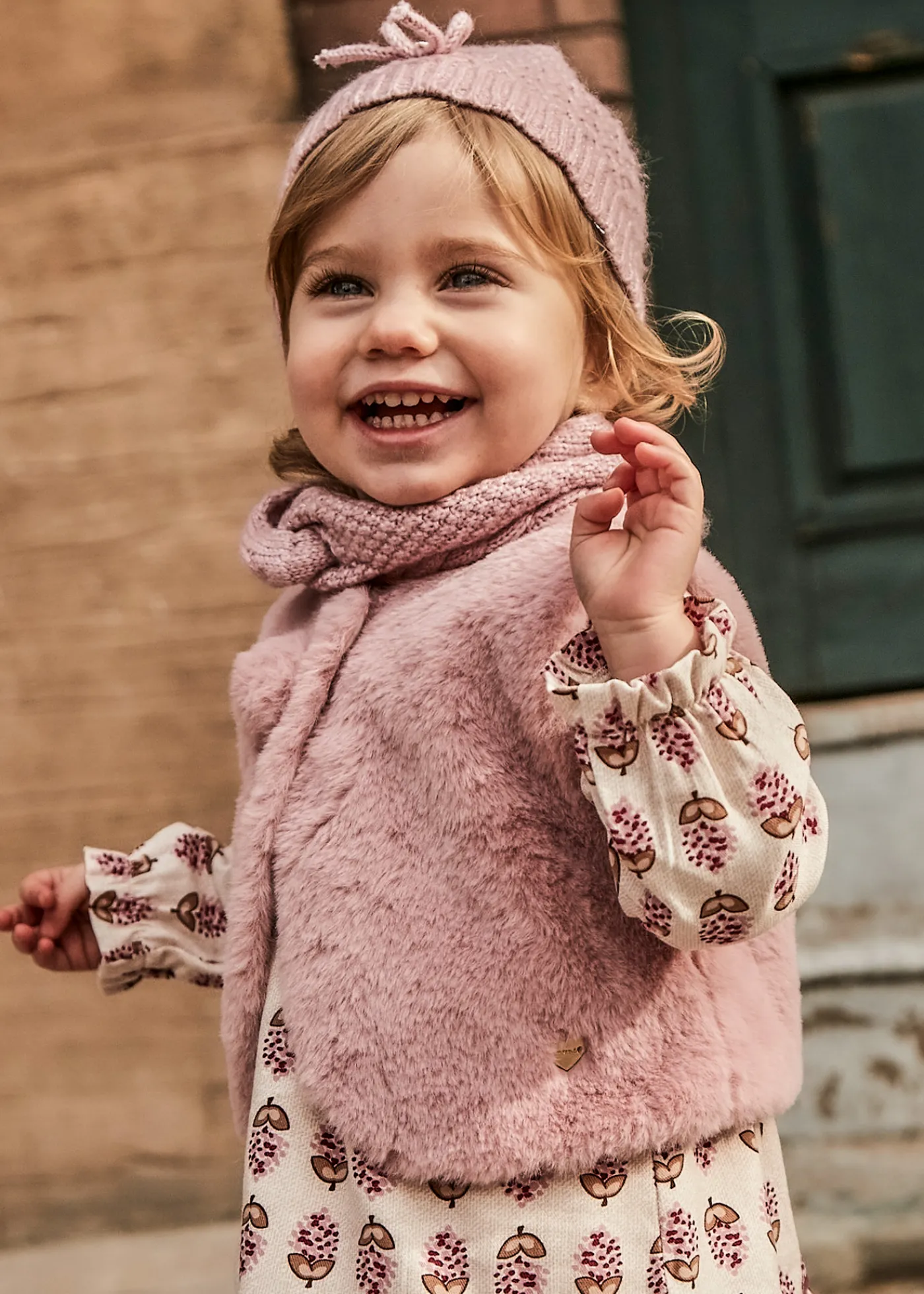 Store Chaleco pelo bebé Abrigos Y Chaquetas