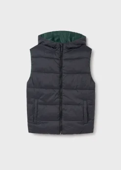 Flash Sale Chaleco reversible acolchado chico Abrigos Y Chaquetas