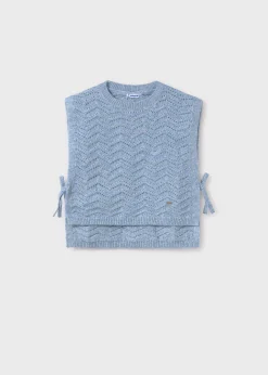 New Chaleco tricot chica Abrigos Y Chaquetas