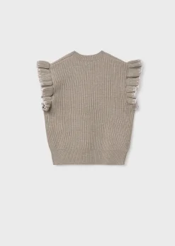 Discount Chaleco tricot chica Abrigos Y Chaquetas