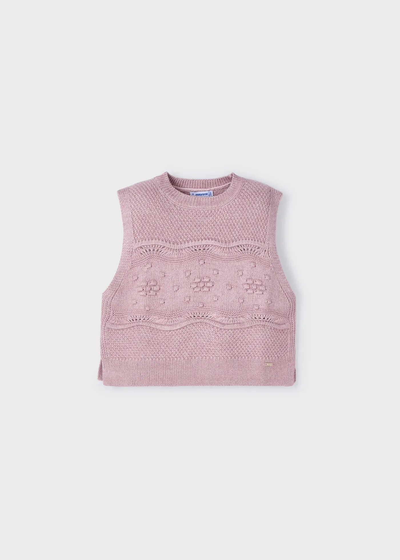 Sale Chaleco tricot niña Abrigos Y Chaquetas