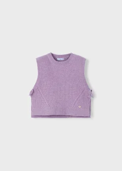 Sale Chaleco tricot niña Abrigos Y Chaquetas