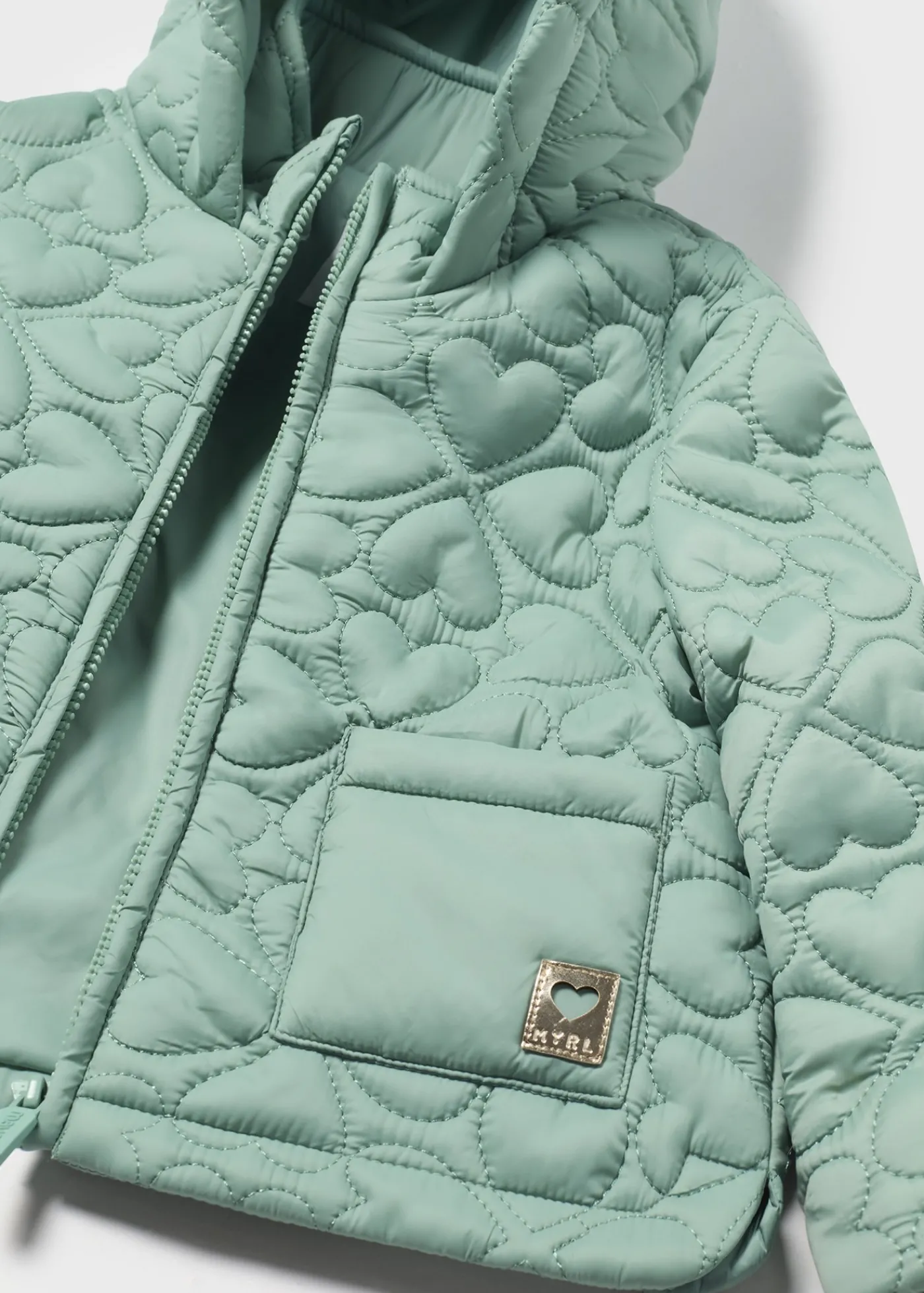 Best Sale Chaquetón acolchado corazones bebé Abrigos Y Chaquetas
