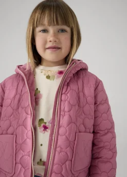 Flash Sale Chaquetón acolchado flores niña Abrigos Y Chaquetas
