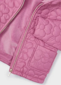 Flash Sale Chaquetón acolchado flores niña Abrigos Y Chaquetas