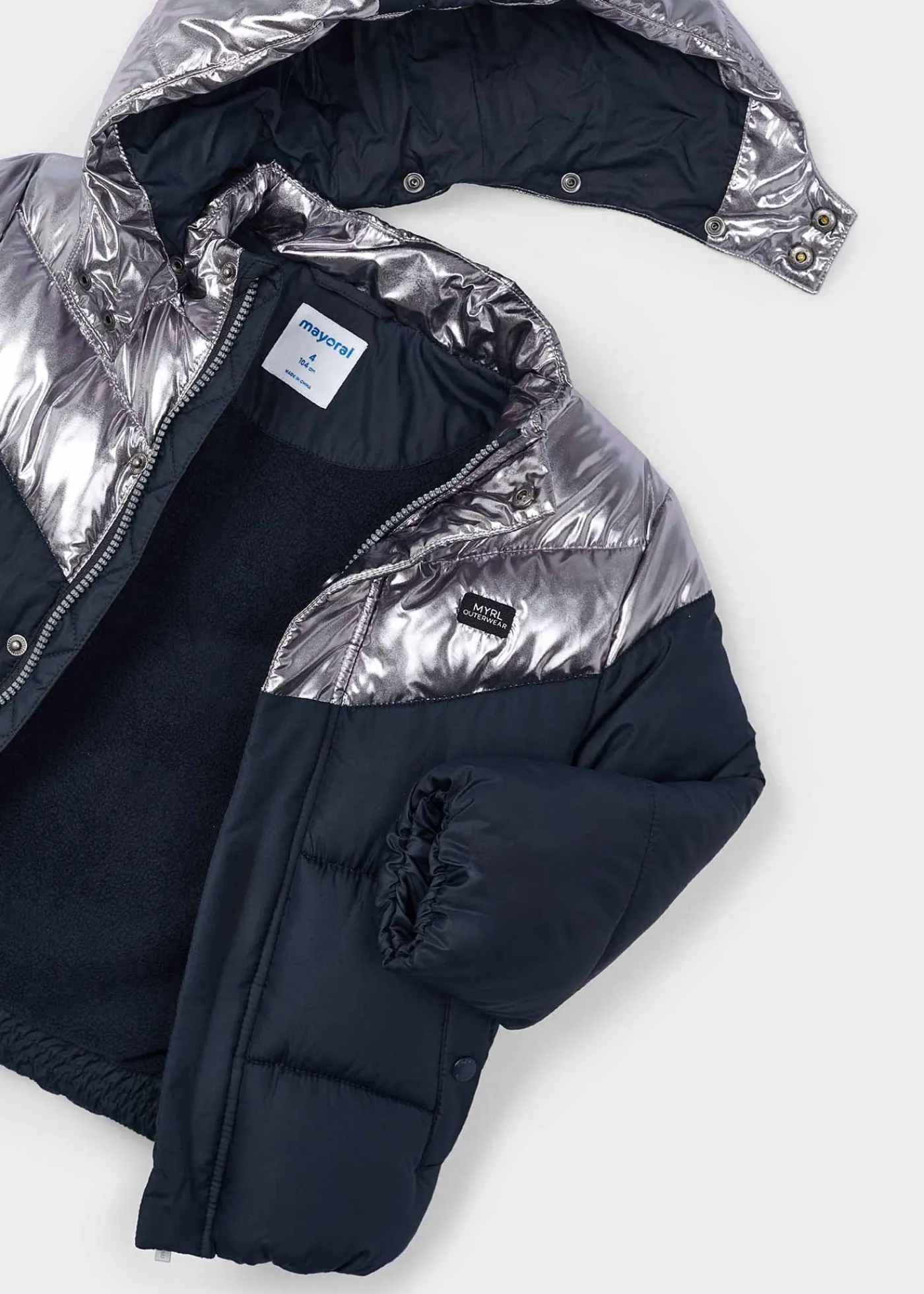Outlet Chaquetón bicolor niño Abrigos Y Chaquetas