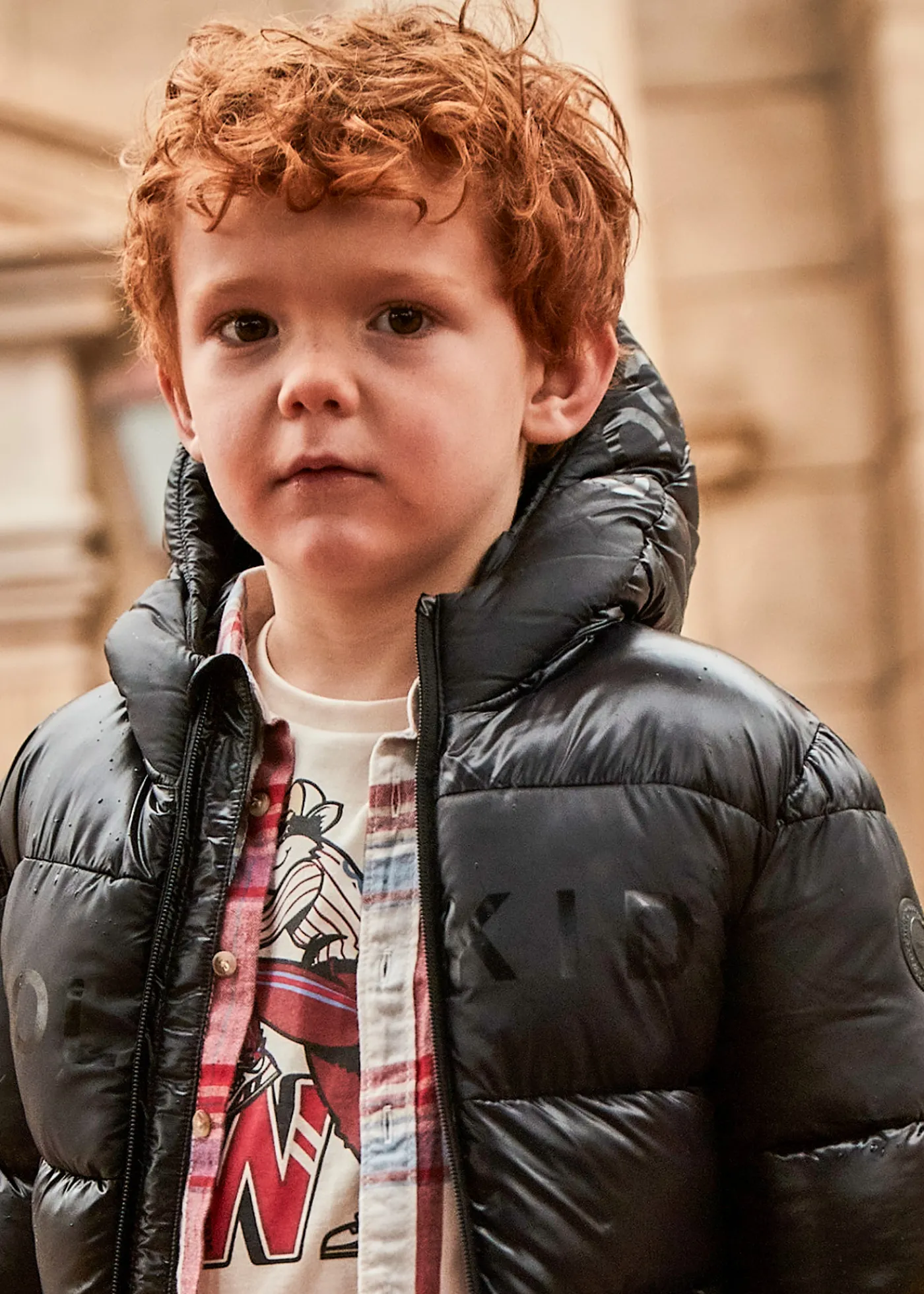 Clearance Chaquetón brillo niño Abrigos Y Chaquetas
