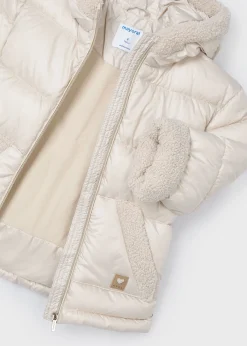 Clearance Chaquetón detalles borrego niña Abrigos Y Chaquetas