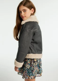 Cheap Chaquetón doble faz chica Abrigos Y Chaquetas