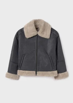Cheap Chaquetón doble faz chica Abrigos Y Chaquetas