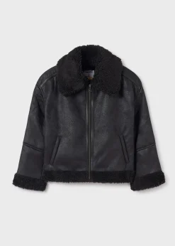 Store Chaquetón doble faz chica Abrigos Y Chaquetas