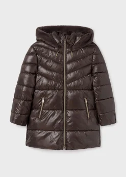 Cheap Chaquetón largo brillo chica Abrigos Y Chaquetas