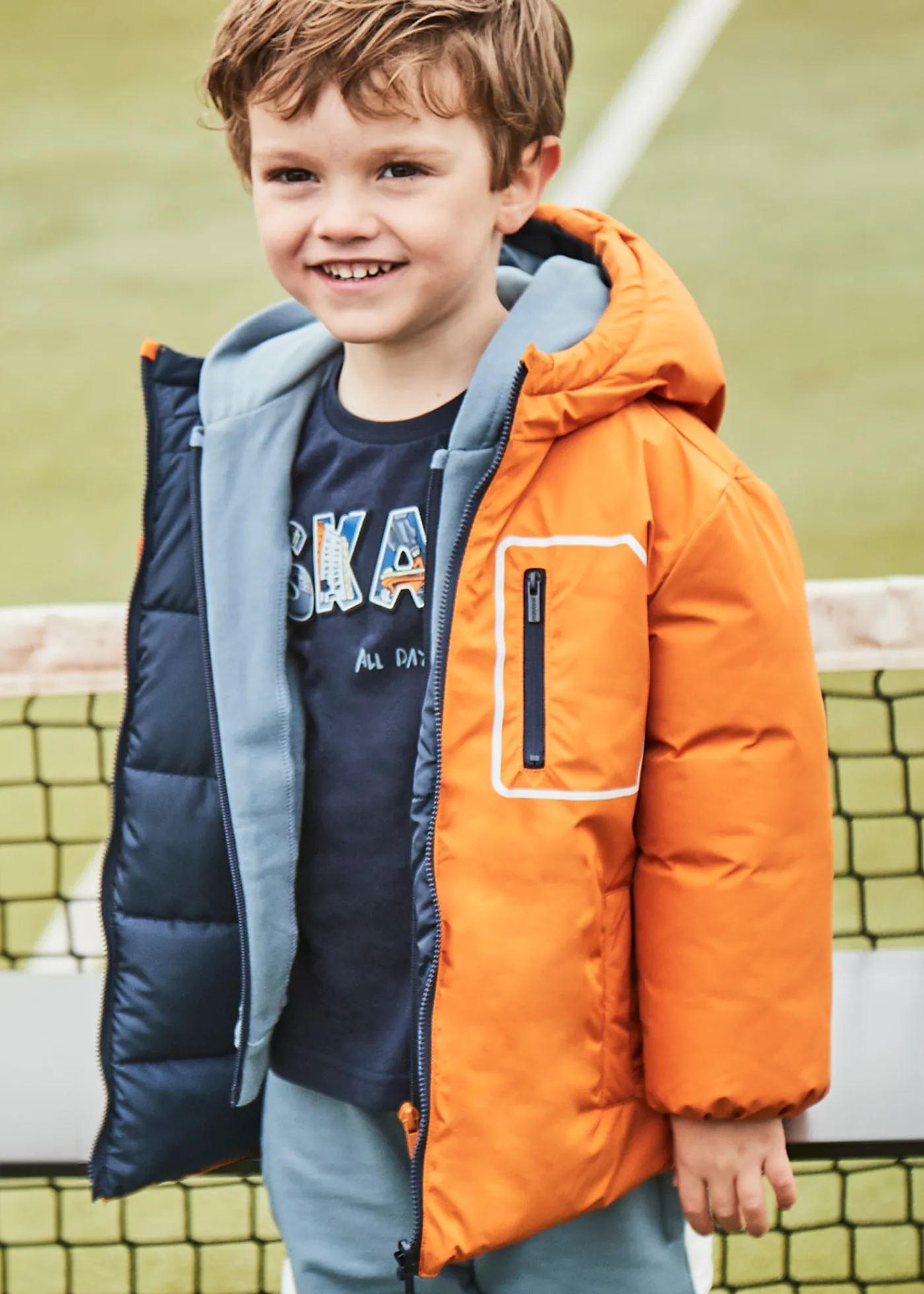 Online Chaquetón reversible niño Abrigos Y Chaquetas