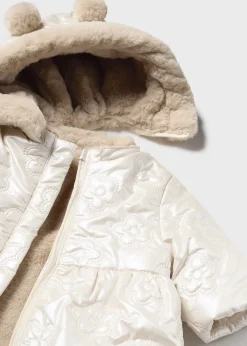 Shop Chaquetón reversible recién nacida Abrigos Y Chaquetas