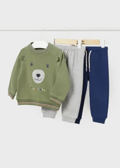 Clearance Chándal 2 pantalones oso bebé Chándals