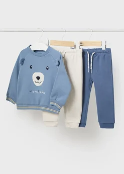 Online Chándal 2 pantalones oso bebé Chándals