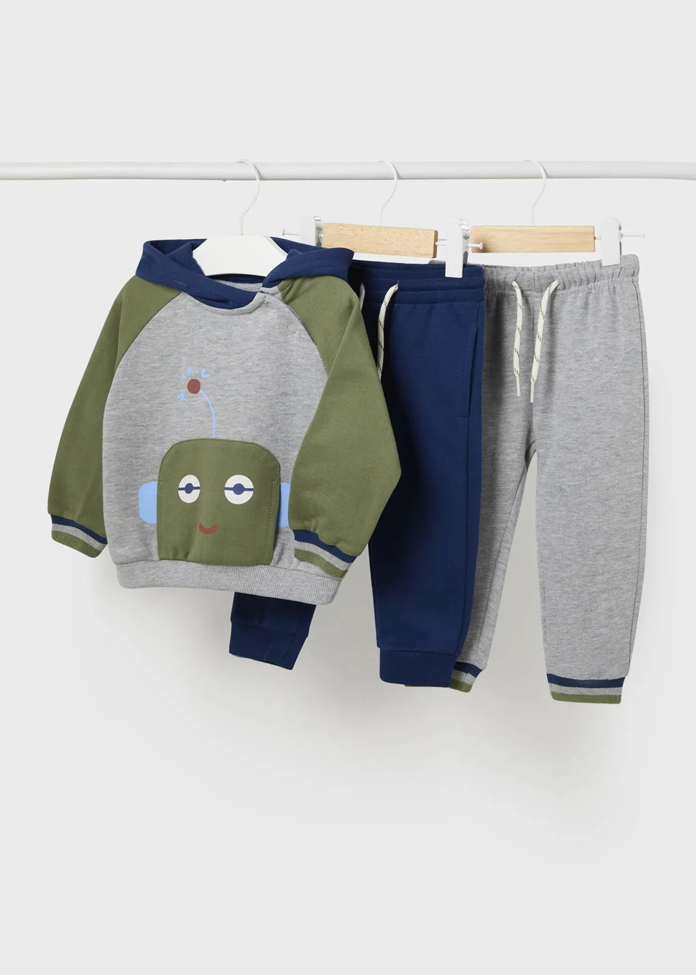 Hot Chándal 2 pantalones robot bebé Chándals