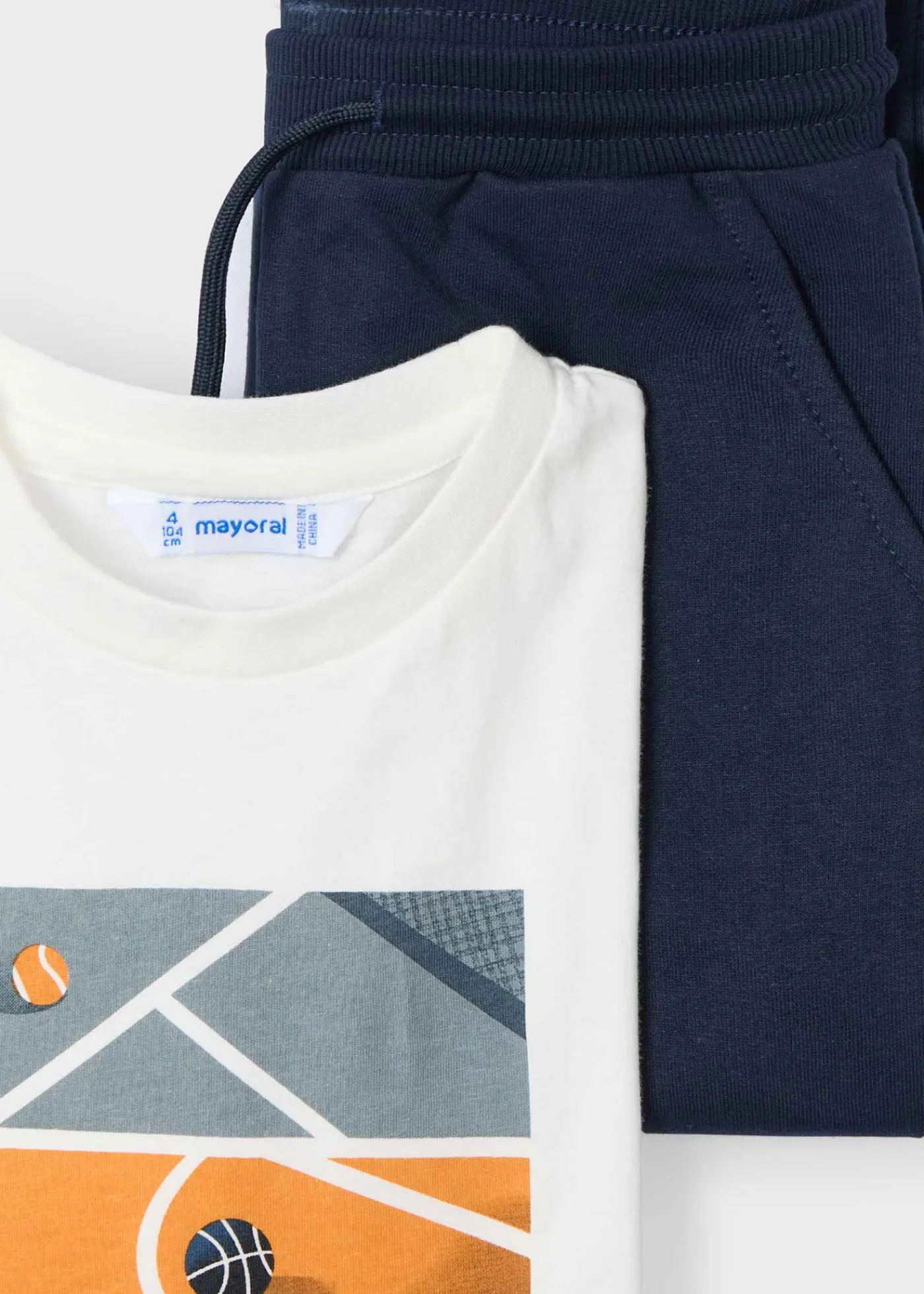 Outlet Chándal con camiseta deportes niño Chándals
